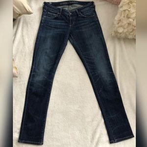 Citizens of Humanity dark wash ‘Racer’ skinnies